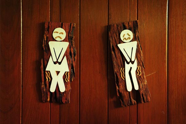 image of toilet sign
