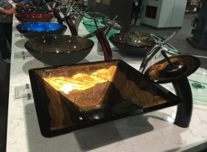 beautiful glass sinks