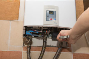 image of tankless water heater installation Alburtis PA