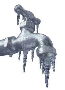 image of frozen water pipes Coplay PA
