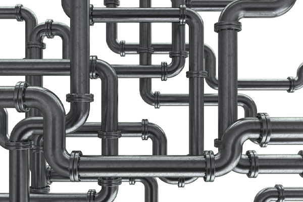 image of water pipes