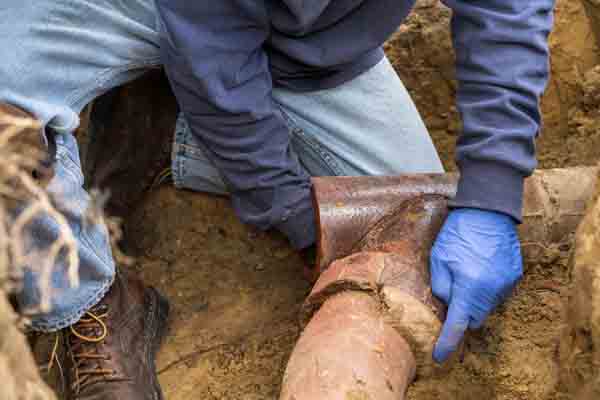 sewer line repair service by a bethlehem pa plumber