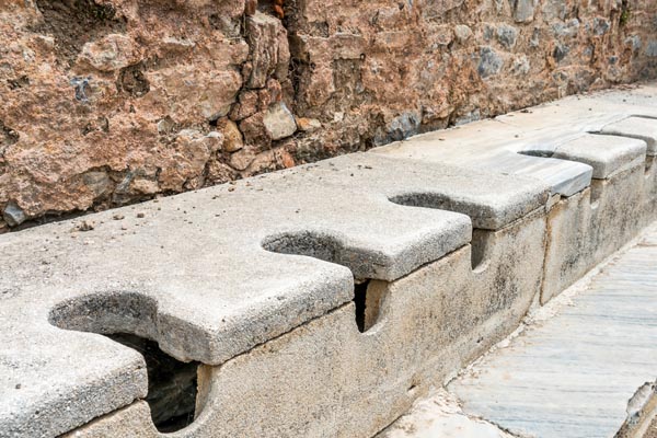 roman public toilet