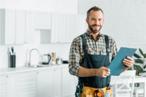 image of a plumber