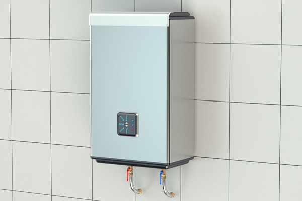image of an automatic or tankless water heater
