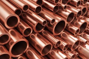image of copper pipes depicting copper plumbing pipe pinhole leaks
