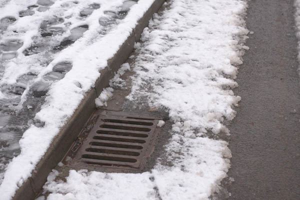 image of a storm drain depicting one of the major plumbing systems