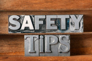 image of safety tips depicting plumbing safety tips