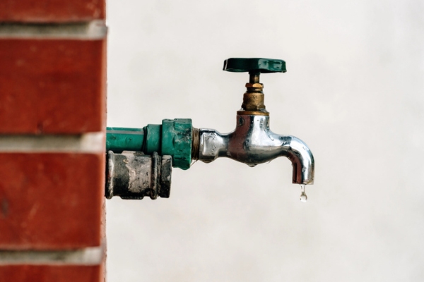 backyard outdoor garden faucet